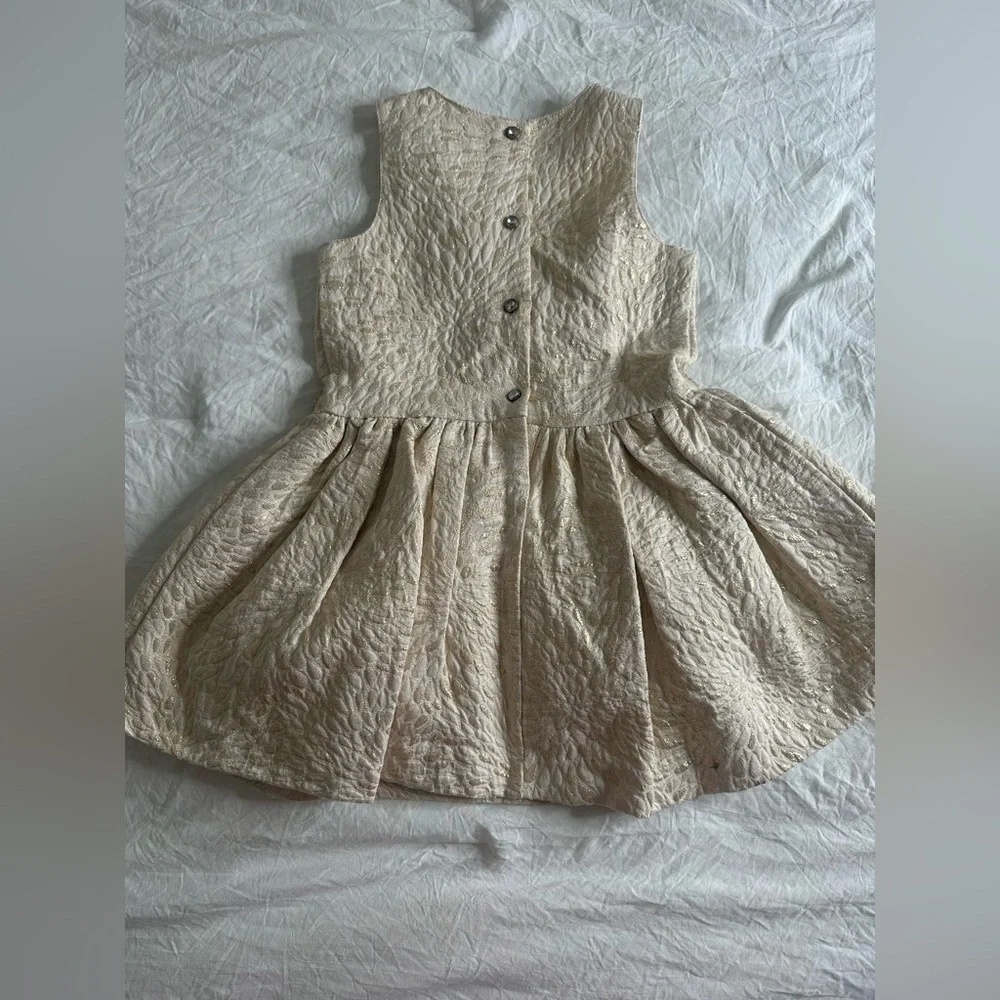Max Studio Baby Golden dress Size 4T